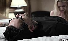 teen chick bent over for blowjob and doggystyle sex by pervy neighbor?