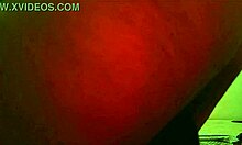 Colombian amateur with big ass enjoys homemade handjob from monster cock guy