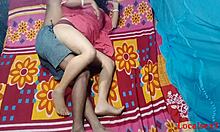 I can’t stop banging my pink clower kurta bhabi in hardcore localsex31 action!