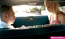 me and chloe cherry fuckin in the back seat while parents drive, oh shit