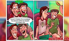 want to see naughty studying turn hot at home?