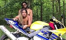 Don Whoe Bends Nina Rivera Over Motorcycle For Intense Ride