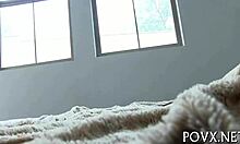 Pressley carter poses suggestively.