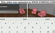 Caught Roblox Slutty Doctor Fucking Patient in Condo on Cam!