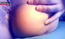 Valentina Chili tries swallowing penis, he licks her ass for anal prep