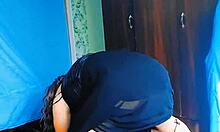 big ass white boy crossdresser sissy kitty dancing sexy moves in gay massage session