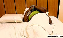 African BBW Masturbates in New Apartment, Needing Sex