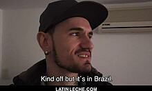 Tricked Latino bottoms servicing uncut stud bareback?