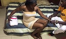 I got this home delivery and ended up pumping her pussy so hard