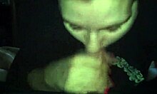 Amateurs gather for a casual cocksucking session with blowjob action