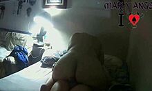 Cogiendo con Mi Novio While Cuckold Watches in Secret