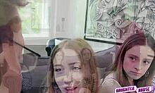 Learn Sexual Lessons the Hard Way with Bent Over Brunette