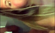 Blonde gf's humiliating cuckold session