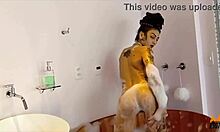 i showd off in the ofuro durin the foto shoot, masturbatin