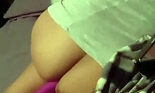 i spied on my girlfriend masturbating with a dildo in our homemade video