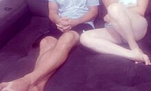 meio-irm�o conta as pintas da meia-irm� ela sente tes�o e rola uma masturba��o simultaneamente at� eles transarem