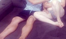 meio-irm�o conta as pintas da meia-irm� ela sente tes�o e rola uma masturba��o simultaneamente at� eles transarem