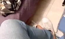 i spied on my girlfriend masturbating with a dildo in our homemade video