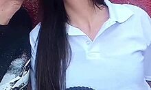 Публичный секс с милой мексиканской студенткой в школе