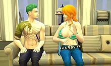 NICO ROBIN HENTAI PARODY WITH LUFY