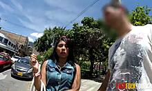 Big Tits Latina Sucking My Huge Cock Sloppy POV - Damn, Look at That!