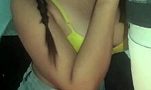 Novinha Swallows Cumshot Like This!