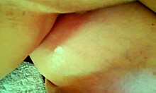 ella using toy then riding pussy in lesbian scene