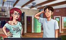 Summertime Saga 64 features hentai scenes with big asses and tits in the game 😏