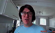 Real British amateur's first time sucking experience