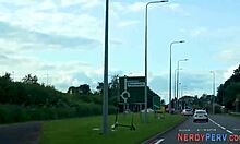 Real British amateur's first time sucking experience