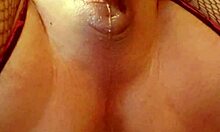 Extreme Amateur Tranny Shows Off Ruined Anus in Solo Play