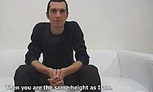 Czech gay casting with david