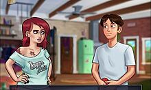 Summertime Saga 64 features hentai scenes with big asses and tits in the game 😏