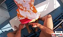 Thai Girlfriend Enjoys Raw Outdoor Fuck