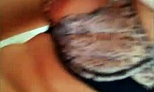 ella using toy then riding pussy in lesbian scene