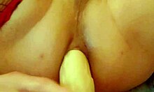 Extreme Amateur Tranny Shows Off Ruined Anus in Solo Play