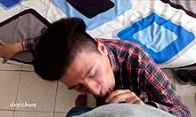 Amateur Gay Man Gives Rich Blowjob In High Definition Spanish Video
