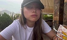 Oops, a shrimp fell into your wet pussy, I'm going to eat it now