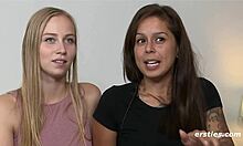 Blonde Deutsche 22-Year-Old SPOILS Her Friend With MUFF DIVING And Gets It Back