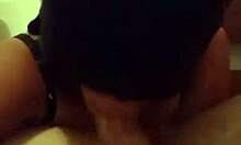 Submissive slut quietly drooling on master's dick in this hardcore scene