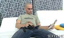 Horny teen's tight slit craves a rough pounding now