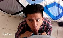 Amateur Gay Man Gives Rich Blowjob In High Definition Spanish Video