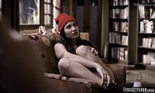 Stepteen works out her Elektra complex with old uncle in wild group action. OMG, so intense! 😱