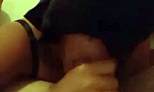 Submissive slut quietly drooling on master's dick in this hardcore scene