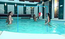 blowjob orgy with kari mea melone and victoria daniels makes him squirt