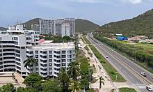 Oops, a shrimp fell into your wet pussy, I'm going to eat it now