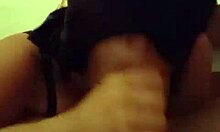 Submissive slut quietly drooling on master's dick in this hardcore scene