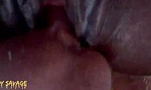 big tits ebony milf moans while getting huge cumshot
