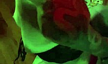 Beautiful Bondaged Tattooed Girlfriend Sandraxo1 Gives Blowjob