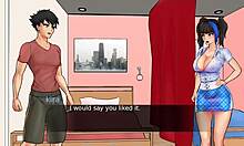 Teen masturbating friend's big pussy in confinement